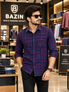 🇳🇿💫🎀Men's Plaid Button-Down Shirt