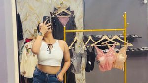 Sparkly Sequin Crop Top