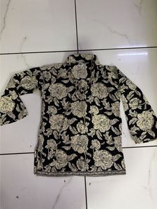 Vintage Floral Print Shirt
