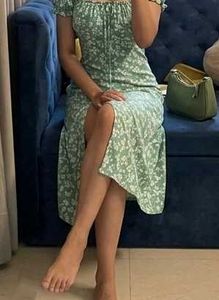 Chic Floral Midi Dress