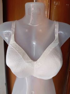 Comfortable White Bra