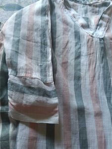 Striped Kurta and Pant Set