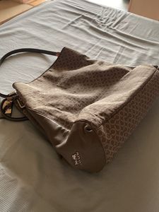 Coach Monogram Shoulder Bag