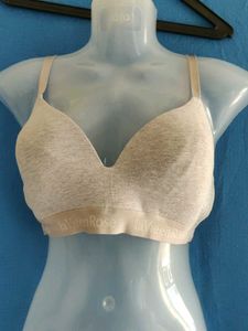 Lavieen rose Comfortable Grey Bra