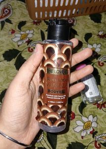 Body oil and Garnier micellar water
