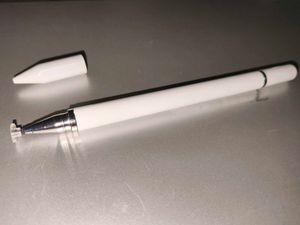 2 in 1 Stylus Pen(White) with Ballpoint 🖊️