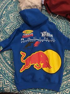 Red Bull Blue Hoodie (Oversized)