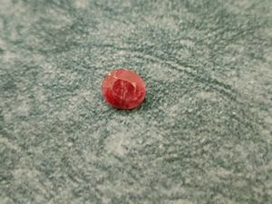 Natural Ruby Gemstone - Faceted Round