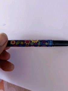Floral Patterned Rollerball Pen