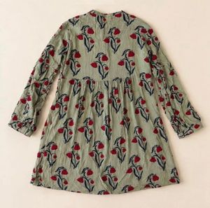 Flowy Floral Print Kurta