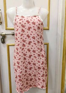 Cute Floral Print Nightgown