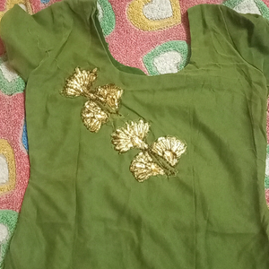 mehendi green suit