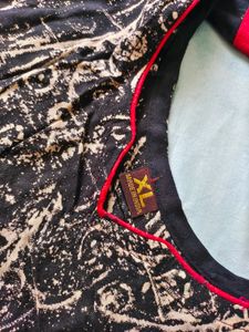 Black Women Embroidery Kurta