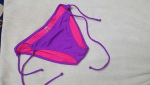 Purple and Pink Bikini Bottoms