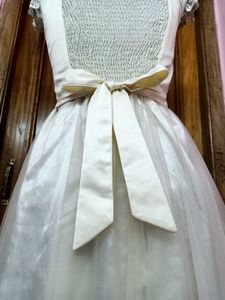 🌼Elegant White/Cream Evening Gown🌼