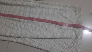 Off-white Knit Wide Leg Pallazos