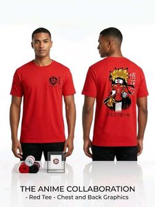 Anime Collaboration Graphic T-Shirt