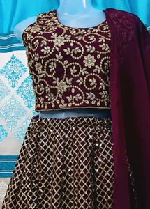 NEW Heavy LEHENGA Choli 42"