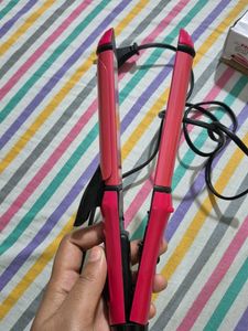 Nova 2-in-1 Hair Straightener &amp; Curler