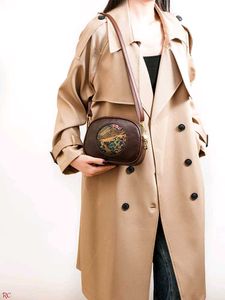 Chic Elephant Embossed Crossbody Bag