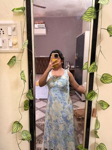 Floral Print Maxi Dress