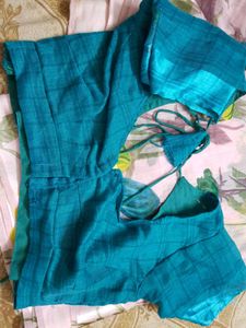 Floral Print Saree