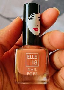 Elle 18 Coral Nail Enamel