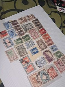 1940-60s Argentina 34 Stamps