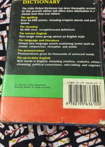 The Little Oxford Dictionary