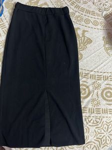 Classic Black Maxi Skirt