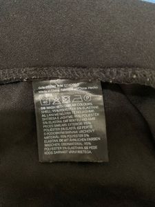 H&amp;M Chic Wide-Leg Black Trousers