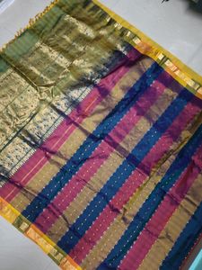 Malti Colour Pure Kanchi Pattu Saree