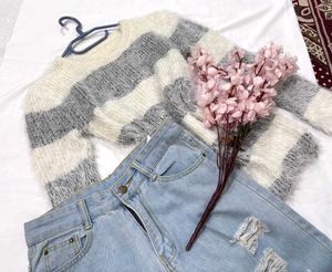 🎁Pinterest White Furr Sweater C