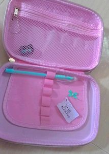 black pink lovers pouch for school