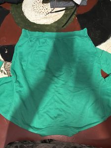 Green Crew Neck Sweatshirt