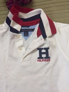 Tommy Hilfiger White Polo Shirt