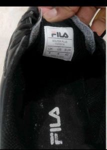 Black Fila Sneakers
