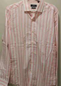 Pink & White Striped Shirt (code by lifestyle)