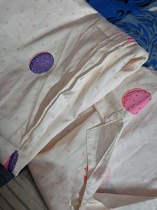 Cute Macaron Print Pajama Set
