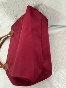 Longchamp Burgendy Le Pliage Tote 💗