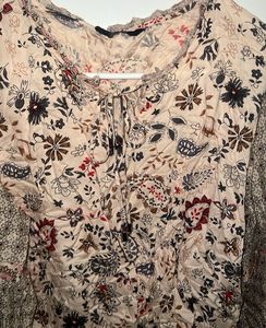 Bohemian Floral Print top