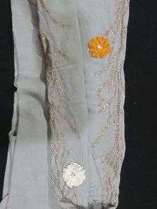Grey Embellished Kurti