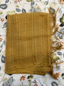 Elegant Mustard Yellow Dupatta