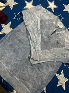 Men's Vintage Wash Zipper Sweater