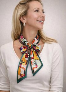 Twilly Designer Inspired Silk Scarf
