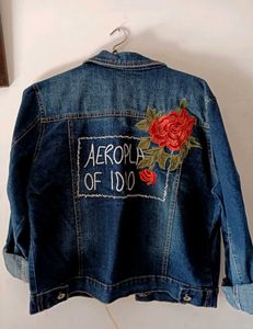 Embroidered Denim Jacket