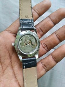 hmt janta numbr Classic Red Dial Watch with Black
