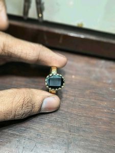 Elegant Black Stone Ring