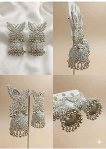 Elegant Butterfly Jhumka Earrings
