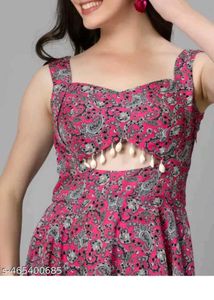 Stylish Pink Paisley Lehenga Choli